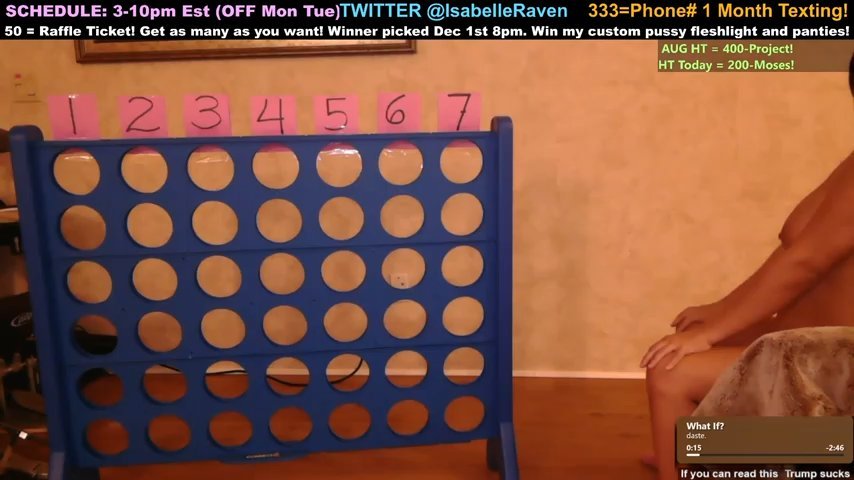 IsabelleRaven live cam screenshot malefemale from United States on Wobip – Live Webcams, Clips & GIFs — screenshot #1